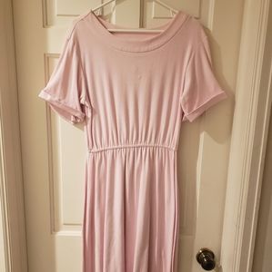 Coldwater Creek Pink Cotton Dress